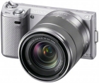 Sony Alpha NEX5RKit 18-55mm Silfur image