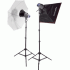 Heimaljósastudio 2 x 150w - Interfit image