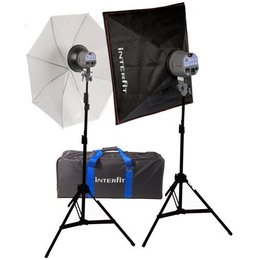 Ljósastudio 2 x 200w - Interfit image